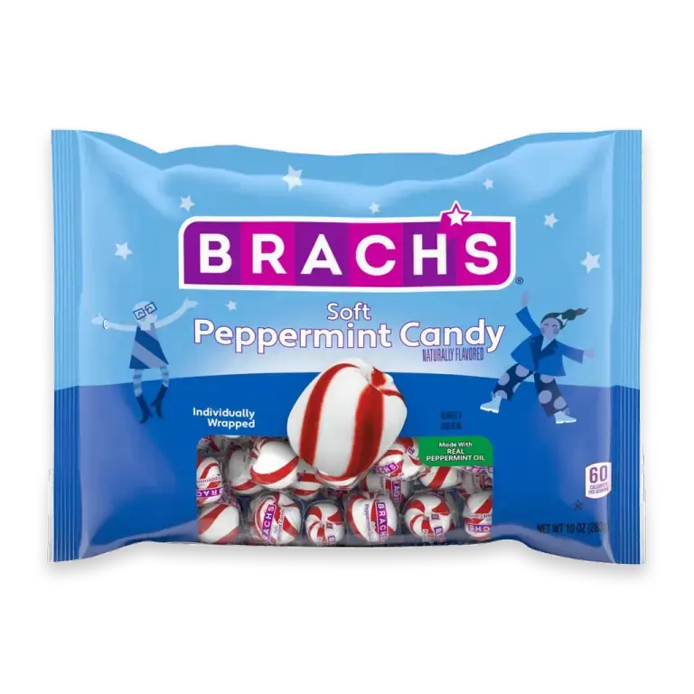 Peppermint Soft Candy Bag