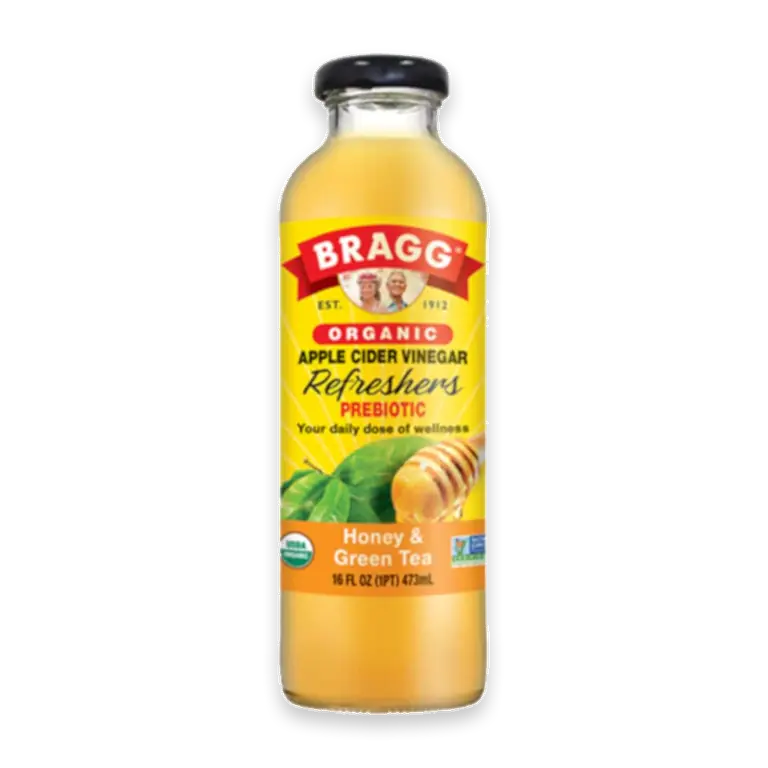 Organic Honey Green Tea Apple Cider Vinegar Refresher