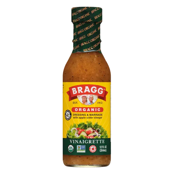 Organic Vinaigrette Dressing & Marinade with Apple Cider Vinegar