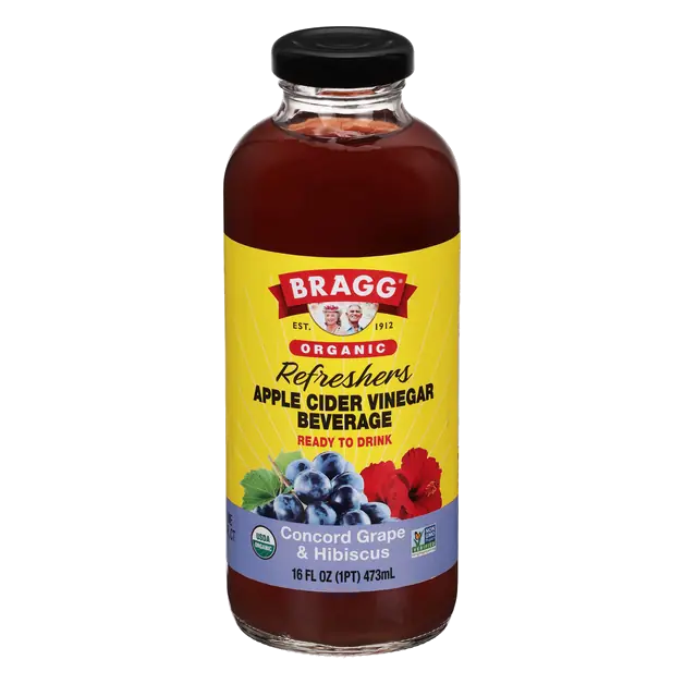 Refreshers Organic Concord Grape & Hibiscus Apple Cider Vinegar Bev