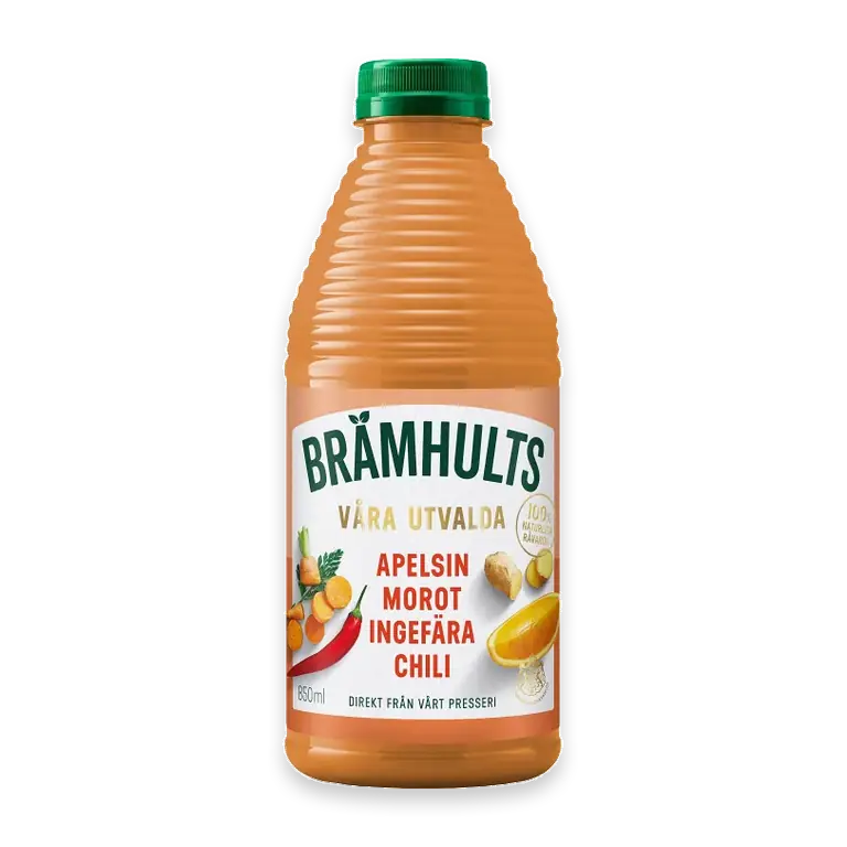 Juice Apelsin Morot Ingefära Chili 850ml