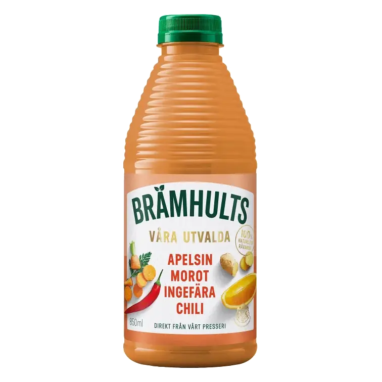 Juice Nypressad Apelsin Morot Ingefära Chili 850ml