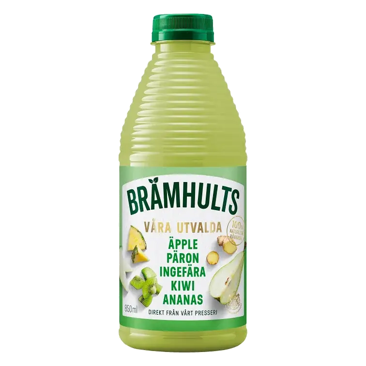 Juice Nypressad Äpple Päron Kiwi Ingefära 850ml