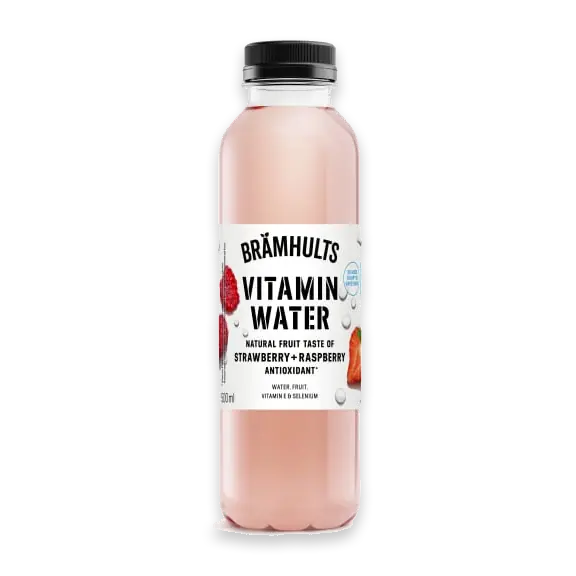 Brämhults Vitamin Water Strawberry Raspberry Vitamindryck