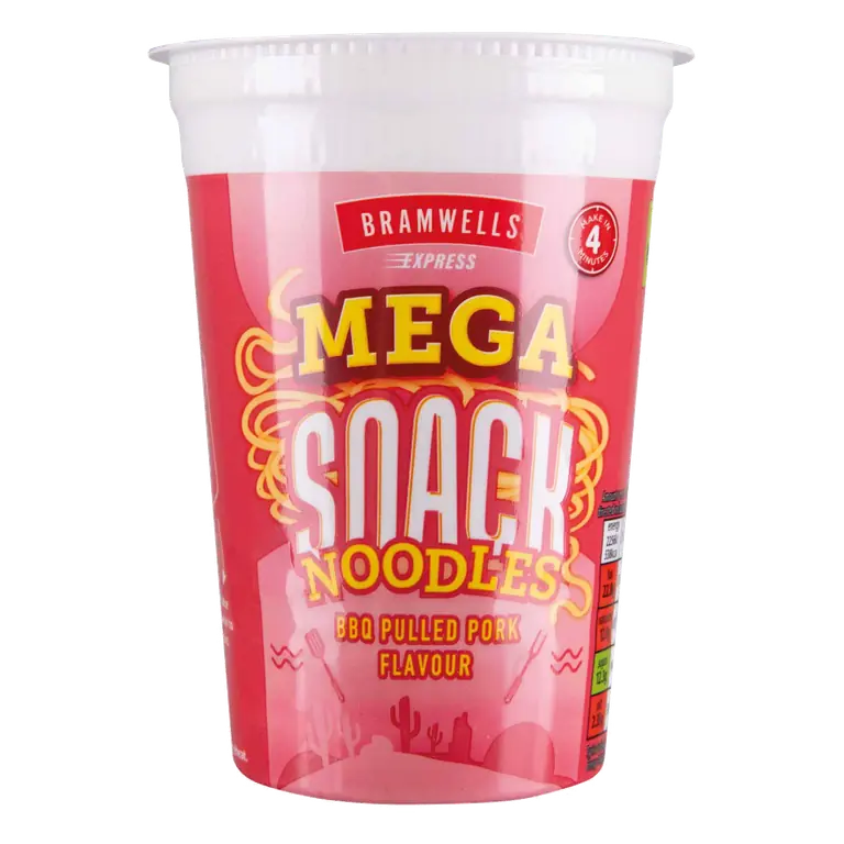 BBQ Pulled Pork Mega Snack Noodles