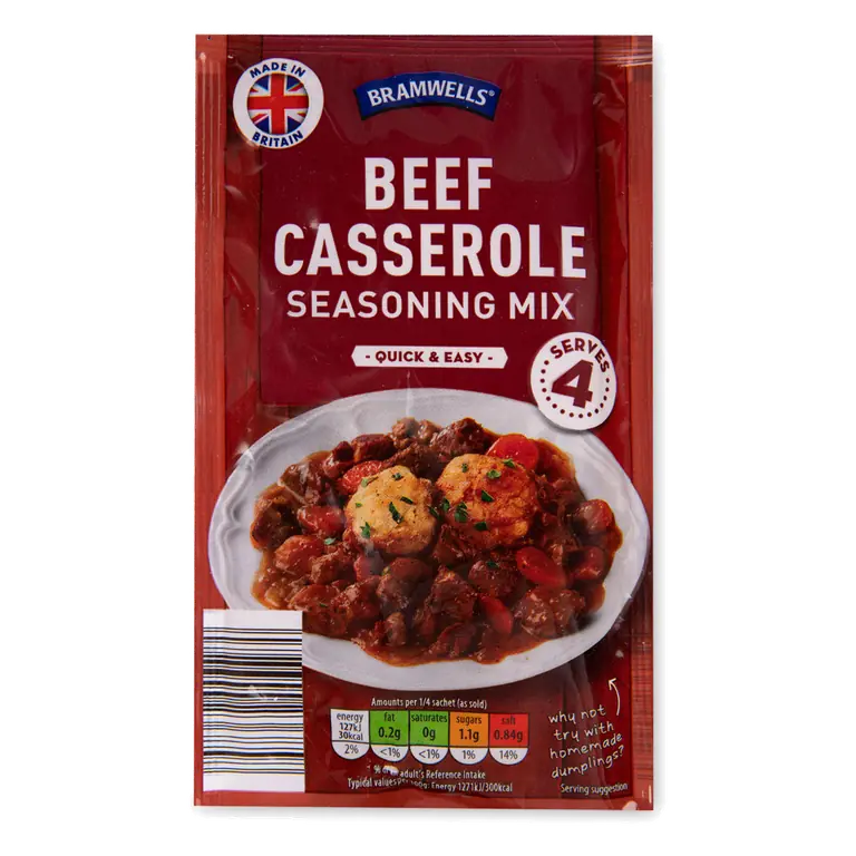 Beef Casserole Seasoning Mix