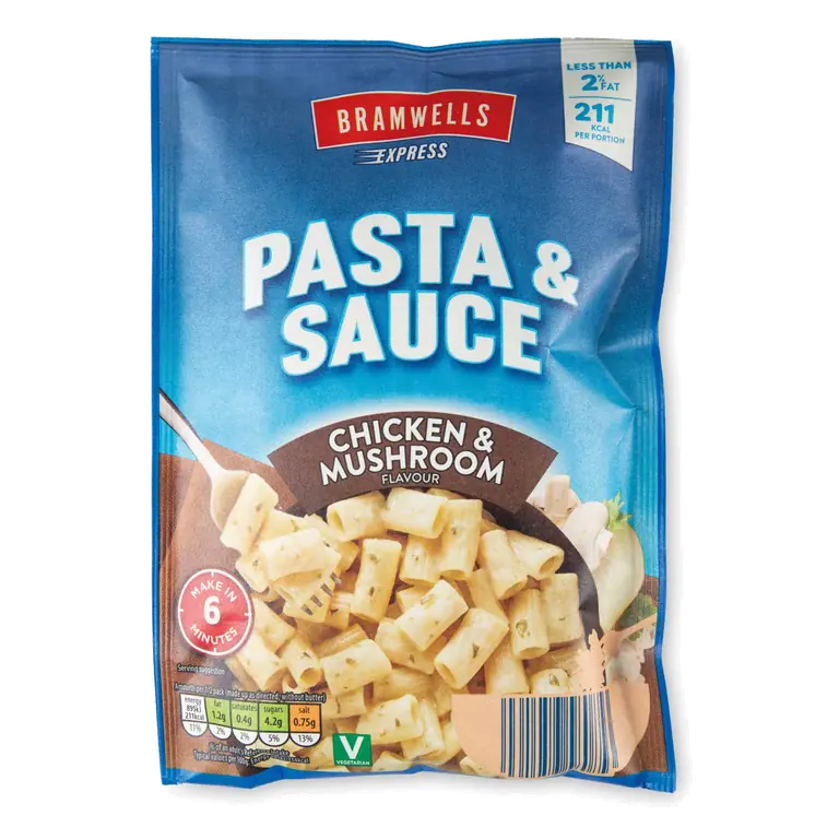 Pasta & Sauce Chicken & Mushroom