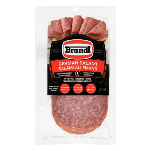 Gluten-Free Deli Sliced German Salami 125 g