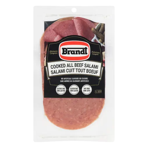 Gluten-Free Deli Sliced Salami Cooked All Beef 125 g