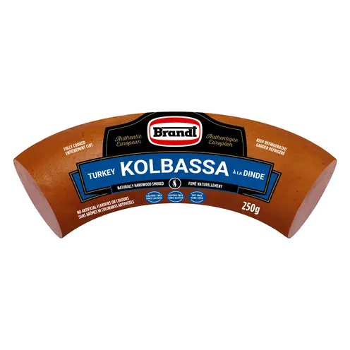 Lactose-Free Turkey Kolbassa Chubs 250 g