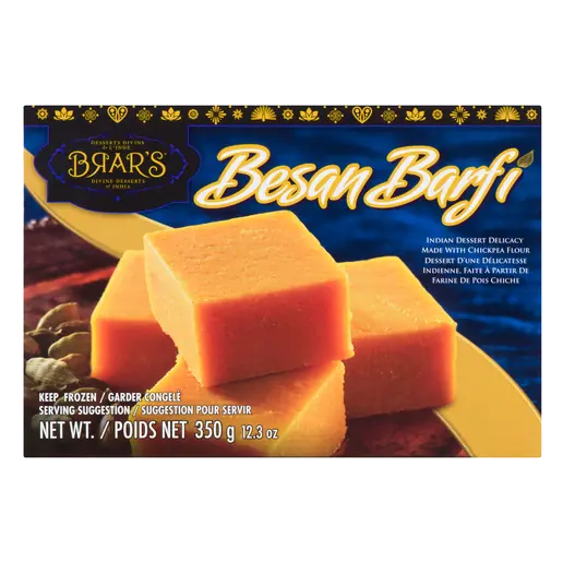 Dessert Besan Barfi 350 g (frozen)