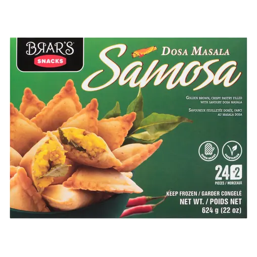 Dosa Masala Samosas 624 g (frozen)