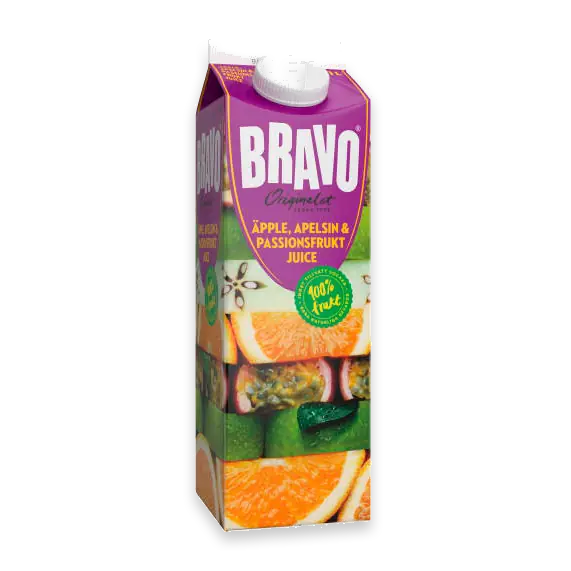 Äpple Apelsin Passionsfrukt Juice