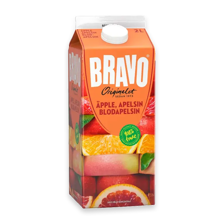Juice Äpple Apelsin Blodapelsin 2l