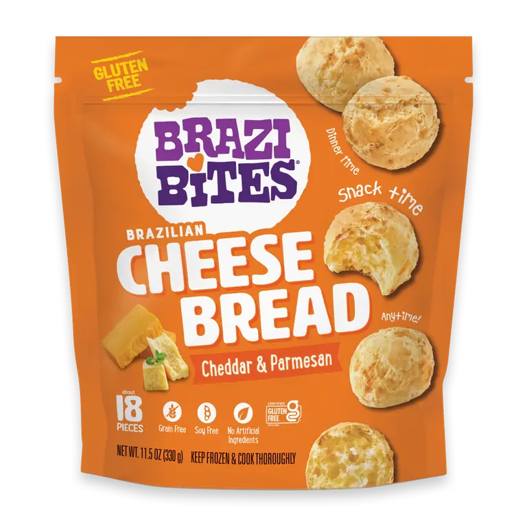 Cheddar & Parmesan Brazilian Frozen Bread