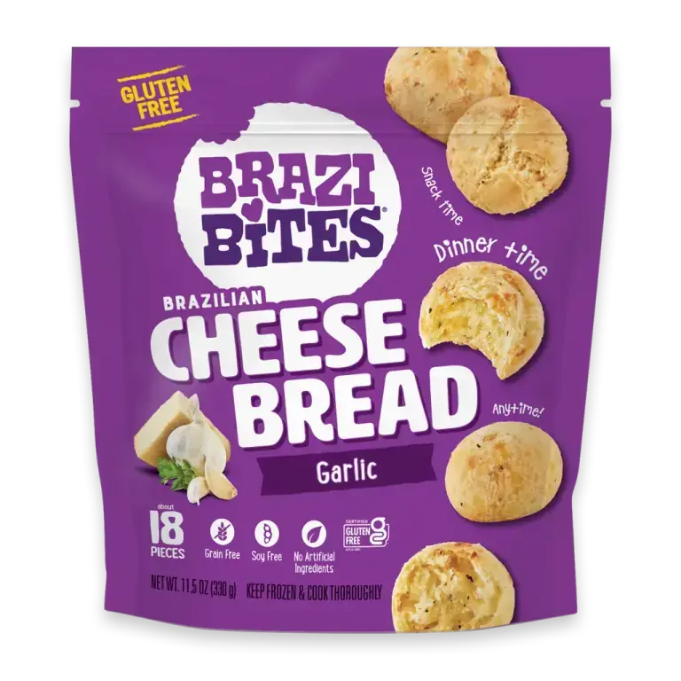 Gluten Free Frozen Garlic Asiago Cheese Bread