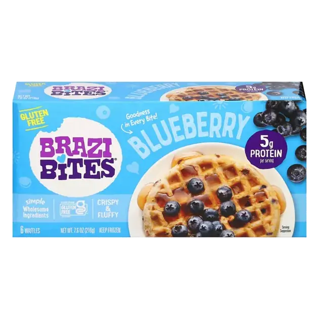 Waffles, Blueberry