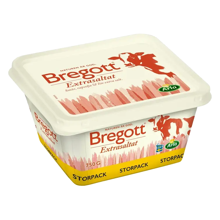 Smör & Raps Extrasaltat 75% Storpack 750g Bregott®