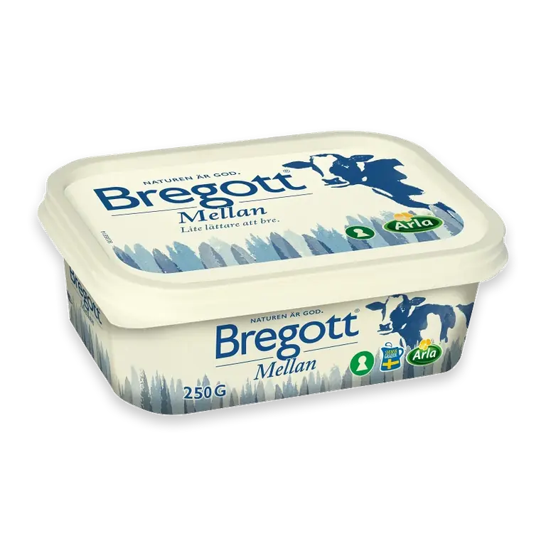 Smör & Raps Mellan 57% 250g Bregott®