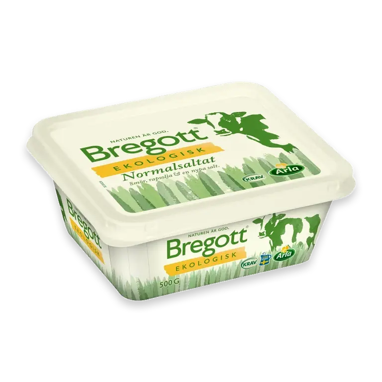 Smör & Raps Normalsaltat Ekologisk 70% 500g Bregott®