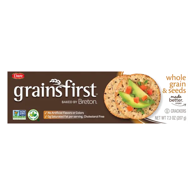 Whole Grain & Seeds Crackers