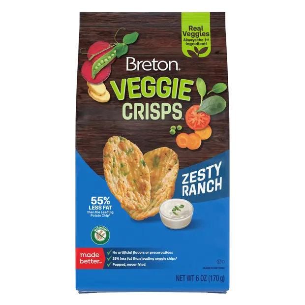 Zesty Ranch Veggie Crisps