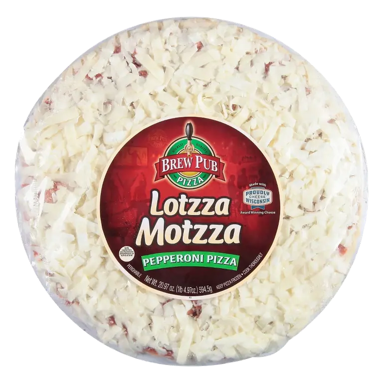 Brew Pub Lotzza Motzza Pepperoni Pizza, 20.97oz