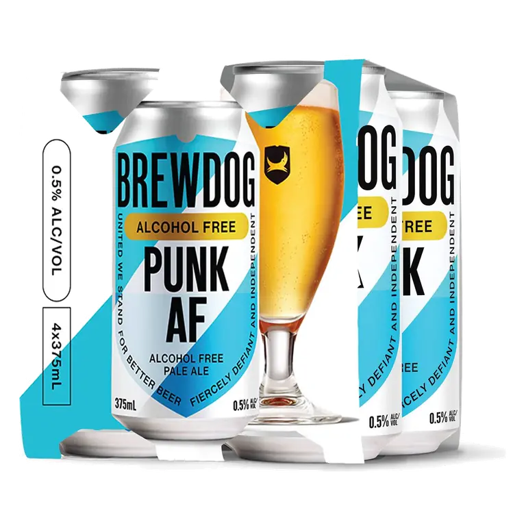 Alcohol Free Punk AF Pale Ale Cans