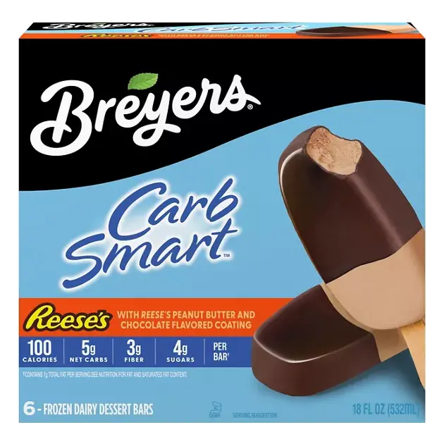 Carb Smart Reese's Frozen Dairy Dessert Bars