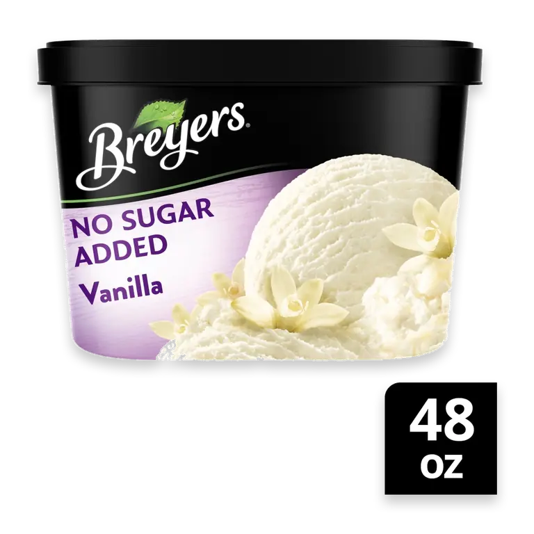 No Sugar Added Vanilla Frozen Dairy Dessert Tub