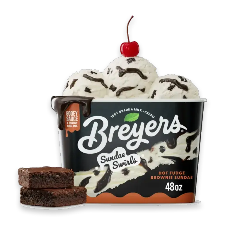 Sundae Swirls Hot Fudge Brownie Sundae 48 oz