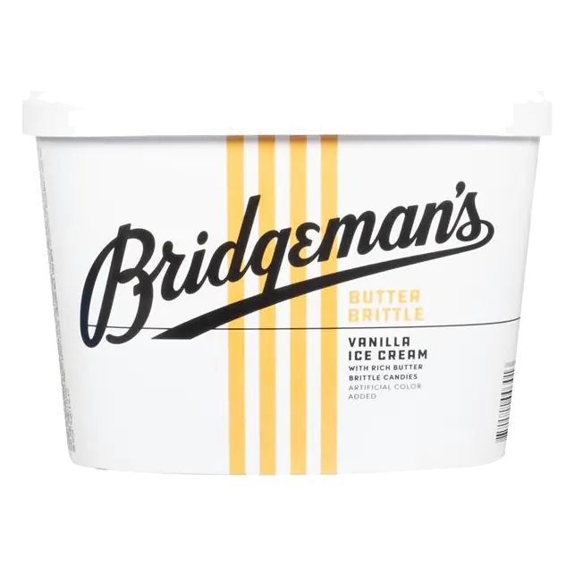 Bridgeman's Butter Brittle Ice Cream
