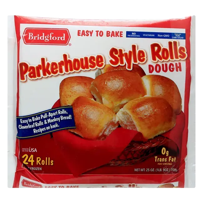 Dough, Parkerhouse Style Rolls