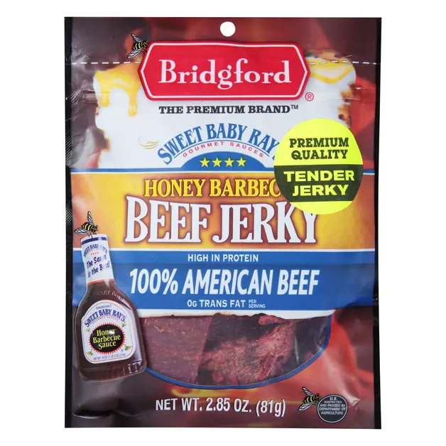 Sweet Baby Ray's Honey Barbecue 11g Protein Beef Jerky