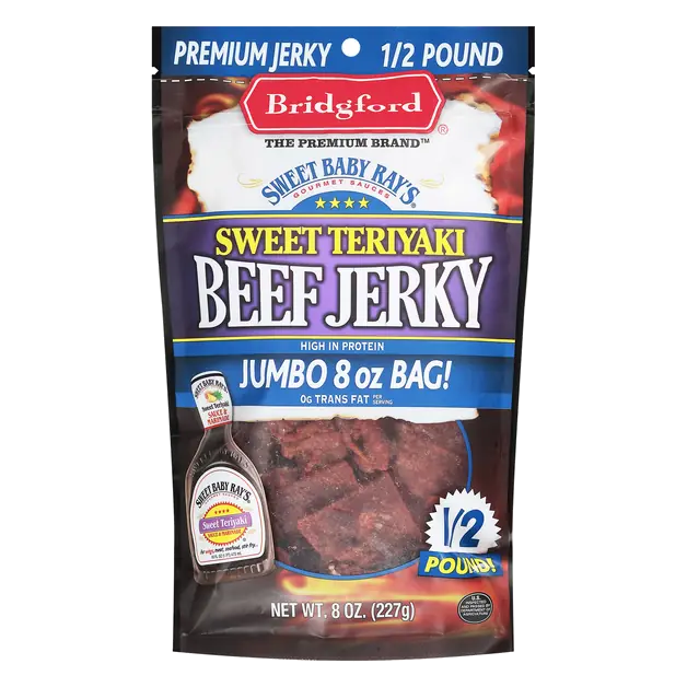 Sweet Baby Ray's Sweet Teriyaki Beef Jerky Jumbo Bag