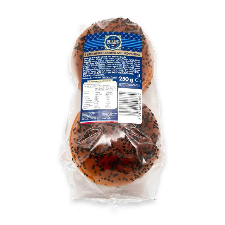 Burger Buns Smoked Paprika