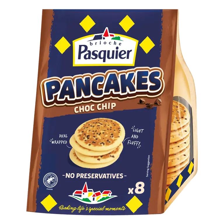 Chocolate Chip Pancakes 8 pack