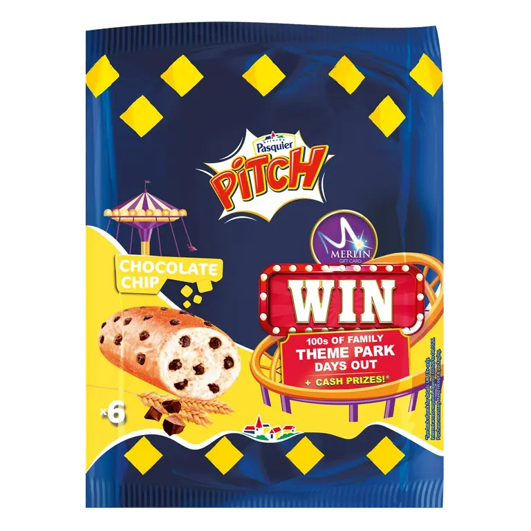Pitch Brioche with Choc Chips 6x37.5g