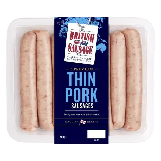 Thin Pork Sausages