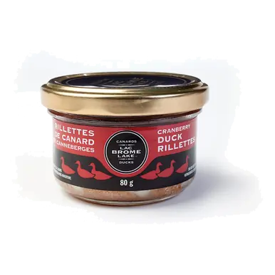 Brome Lake Cranberry Duck Rillette 80 g
