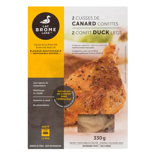 Fresh Confit Duck Legs 330 g