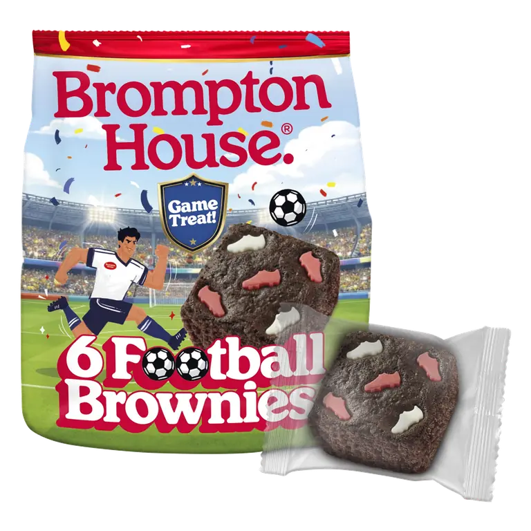 Brompton House Football Brownies 120g (6x20g)