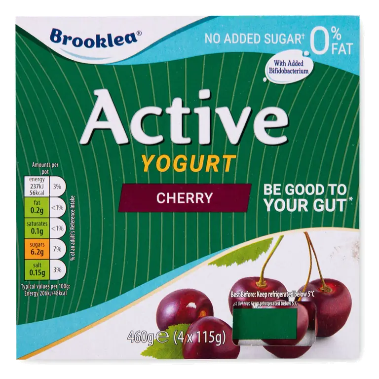 Active Cherry Yogurt 4 Pack