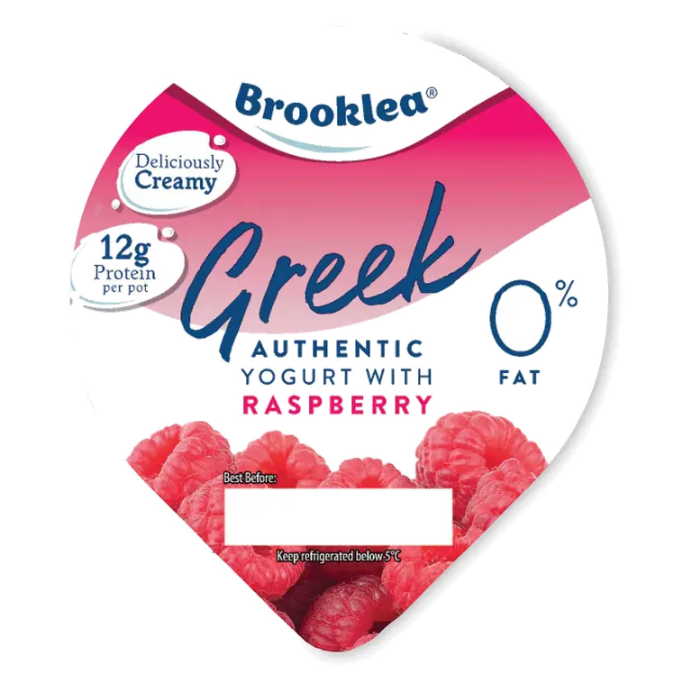 Raspberry Flavoured Authentic Greek Yogurt