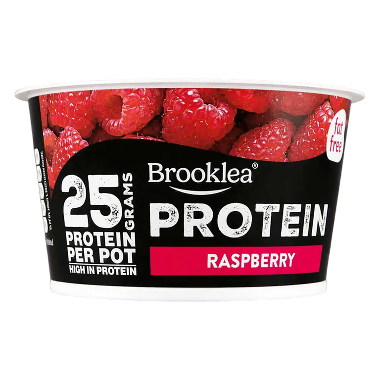 Raspberry Protein Yogurt