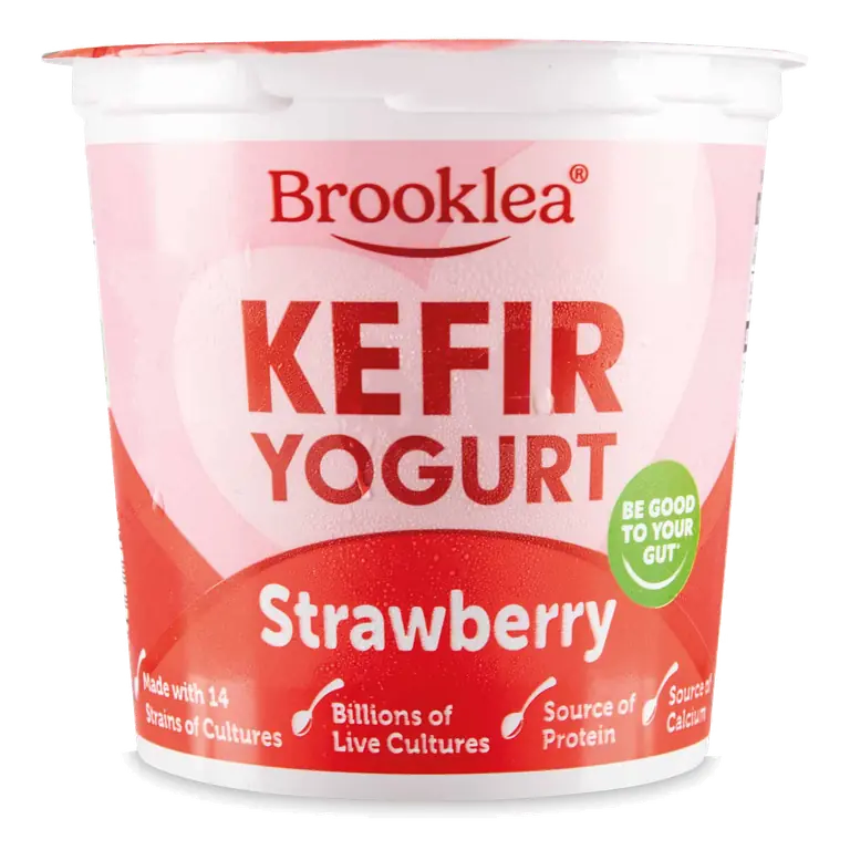 Strawberry Kefir Pot