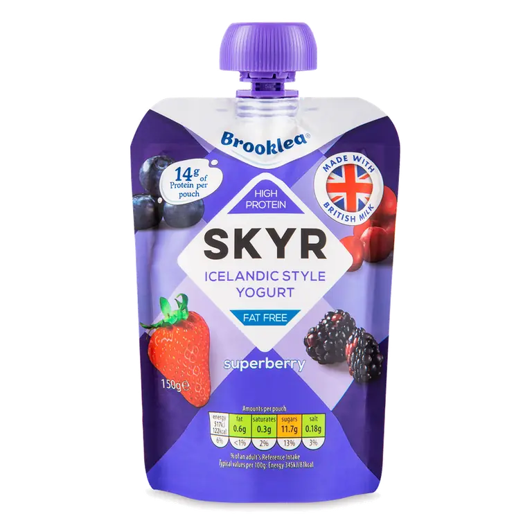 Superberry Skyr Yogurt Pouch