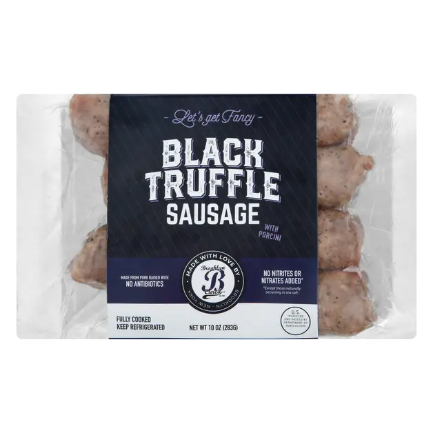 Black Truffle Sausage with Porcini - 4 ct