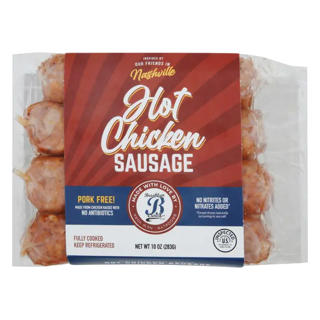Nashville Hot Chicken Sausage - 4 ct