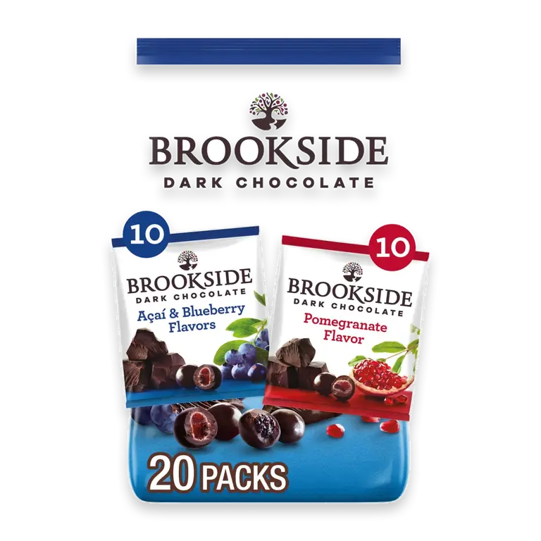 Assorted Fruit Flavored Dark Chocolate Snacking Chocolate Bag